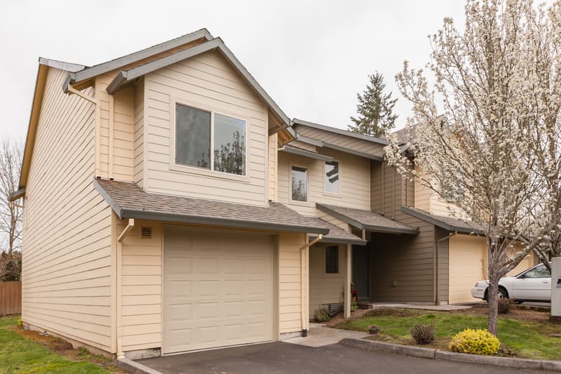 Exterior view of Roberts Court Townhomes