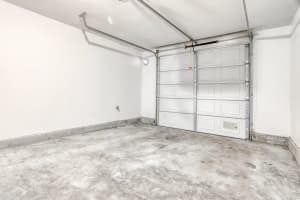 Roberts Court 3-bedroom townhome attached garage interior